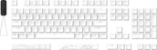 Gadżety dla graczy - HP HP HyperX WHT Pudding Keycaps 2-US - miniaturka - grafika 1