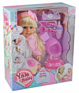 Lalka funkcyjna urodzinowa bobas z akcesoriami - Lalki dla dziewczynek - miniaturka - grafika 1