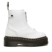 Glany damskie - Glany Dr. Martens Jetta 27656100 Biały - miniaturka - grafika 1