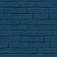 Tapety - Noordwand Good Vibes Tapeta Brick Wall, niebieska - miniaturka - grafika 1