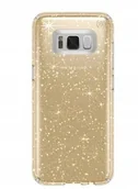 Etui i futerały do telefonów - ETUI SPECK CLEAR GLITTER DO SAMSUNG S8+ PLUS GOLD - miniaturka - grafika 1