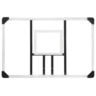 Przezroczysta tablica z koszem do koszykówki, 106x69x3 cm Lumarko! - Koszykówka - miniaturka - grafika 6
