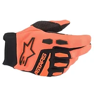 Rękawice motocyklowe - Alpinestars Full Bore rękawice motocyklowe dla młodzieży pomarańczowe/czarne M - miniaturka - grafika 1