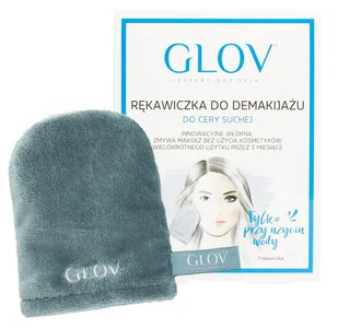 GLOV Expert Dry Skin Rękawica Do Demakijażu Skóry Suchej - Akcesoria do oczyszczania twarzy - miniaturka - grafika 2