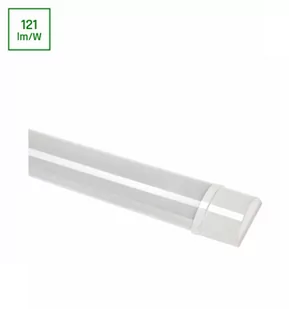 VIGA LINIOWA 600mm 14W WW 230V 120st IP20 76x600x26mm BIAŁY - Lampy sufitowe - miniaturka - grafika 1