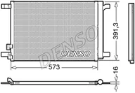 Chłodnice - CHŁODNICA KLIMATYZACJI DENSO DCN32066 5Q0816411N AUDI SEAT - miniaturka - grafika 1