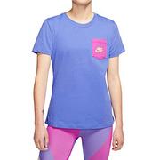 Koszulki i topy damskie - Nike Damska koszulka Nsw Icon Clash wielokolorowa szafir (Sapphire) S CT8854 - miniaturka - grafika 1
