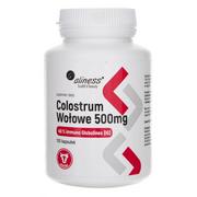 Suplementy diety - aliness Colostrum Wołowe IG 40% 500 mg 100 kapsułek 5903242580697 - miniaturka - grafika 1
