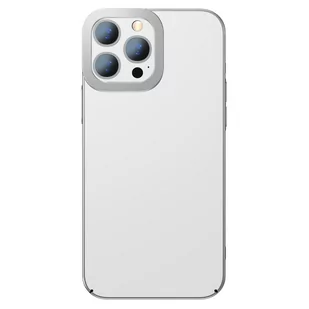 Baseus Przeźroczyste Etui Glitter do iPhone 13 Pro Max (srebrne) - Etui i futerały do telefonów - miniaturka - grafika 1