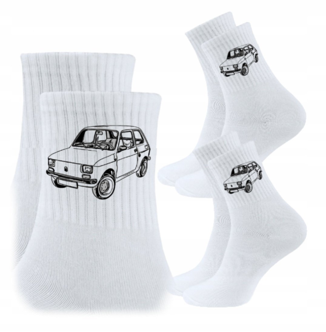 3x Skarpetki Urodziny Prezent Skarpety STARE SAMOCHODY MALUCH 126p