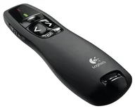 Piloty - Logitech R400 pilot bezprzewodowy RF Czarny - miniaturka - grafika 1