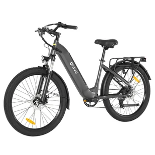 DYU C1 Electric Bike, 350W Motor, 36V 10Ah Battery, 26*2.5" All-terrain Tires, 25km/h Max Speed, 65km Max Range, Dual Disc Brak - Rowery elektryczne - miniaturka - grafika 5