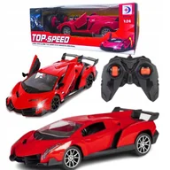 Zabawki zdalnie sterowane - SAMOCHÓD ZDALNIE STEROWANY Szybkie Auto na pilot Prezent LAMBORGHINI R/C - miniaturka - grafika 1