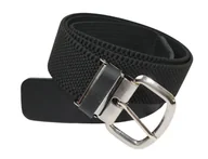 Paski - Pasek Gumowa Plecionka Polska Galanteria (PL) XXL Rozciągliwy CZARNY 40 mm Klamra Tradycyjna Uniwersalny Zakres Zapinania - miniaturka - grafika 1