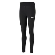 Legginsy - Damskie Legginsy PUMA ESS LEGGINGS PUMA BLACK 58683501 – Czarny - miniaturka - grafika 1