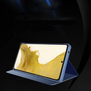 Clear View Case etui do Samsung Galaxy S23 pokrowiec z klapką czarne - Etui i futerały do telefonów - miniaturka - grafika 2