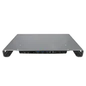 Gadżety USB - SWISSTEN SWISSTEN hub USB C HUB DOCK ALUMINIUM 44040104 - miniaturka - grafika 1