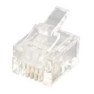 Adaptery i przejściówki - Equip 121121 wtyczka RJ-12 (6P4C) Przezroczysty - miniaturka - grafika 1