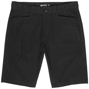 Element SAWYER FLINT BLACK męskie spodenki lniane - 31 - Spodnie i spodenki dla chłopców - miniaturka - grafika 1