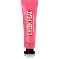 Róże do policzków - Maybelline New York Cheek Heat Blush, róż, żelowa formuła pigmentów na bazie wody, błyszczące wykończenie, nr 20 Rose Flash - miniaturka - grafika 1