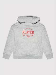 4F Bluza HJZ22-JBLM006 Szary Regular Fit - Odzież sportowa dziecięca - miniaturka - grafika 1