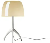 Lampy stojące - Foscarini - Lumiere Piccola Lampa Stołowa E14 Aluminium/Ciepły Biały Foscarini - miniaturka - grafika 1
