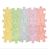 Maty piankowe - Muffik: Puzzle sensoryczne nano - pastelowe, 20 elementów - miniaturka - grafika 1