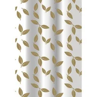 Zasłony prysznicowe - Zasłonka prysznicowa PEVA MADISON 180 x 200 cm złoty - miniaturka - grafika 1