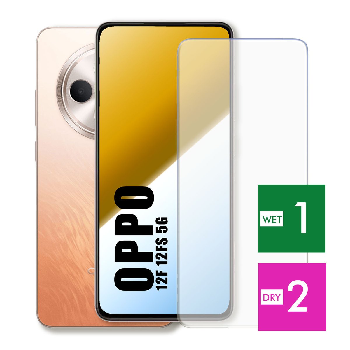 WZMOCNIONE SZKŁO DO OPPO RENO 12F 12FS 5G SZYBKA HARTOWANE 9H JAKOŚĆ