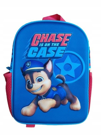 Plecak dla przedszkolaka Psi Patrol CHASE Plecaczek 3D Tornister