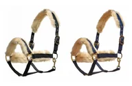 Kantary dla koni - START Kantar z owczym futrem Sheepskin - miniaturka - grafika 1