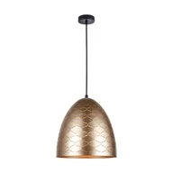 Lampy sufitowe - Leilani lampa wisząca 1-punktowa złota/czarna PND-43445-1L-GD - miniaturka - grafika 1