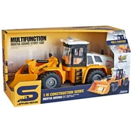 Samochody i pojazdy dla dzieci - SPYCHACZ ZE ŚWIATŁEM I DŹWIĘKIEM ZABAWKA DLA DZIECI - miniaturka - grafika 1