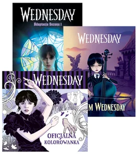 Pakiet Wednesday. Adaptacja Sezonu 1, Jestem Wednesday, Wednesday. Oficjalna kolorowanka - Tehlor Kay Mejia, Dahlia Mourningrief - Fantasy - miniaturka - grafika 1