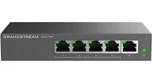 Switche - Grandstream GWN 7700P 5xGbE, 4xPOE, niezarządzalny switch - miniaturka - grafika 1