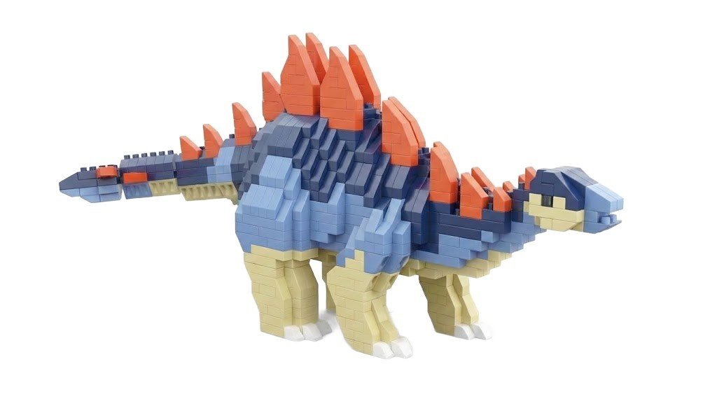 KLOCKI DINOZAUR STEGOZAUR 961 ELEMENTÓW DUŻY ZESTAW NA PREZENT