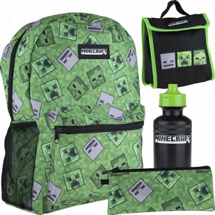 Zestaw Astra Minecraft Plecak Zielony 16L Oryginal - Plecaki - miniaturka - grafika 6