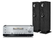 Zestawy stereo - Yamaha R-N2000A (srebrny) + Response DT8 (czarny) - miniaturka - grafika 1