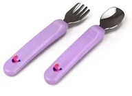 Sztućce dla dzieci - Akcija! Kidsme karotīte un dakšiņa Lavander no 6 mēn. 140301 LA - miniaturka - grafika 1