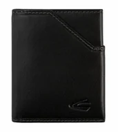 Portfele - Small Slim CAMEL ACTIVE skórzany portfel, etui czarny 286-702 60 RFID - miniaturka - grafika 1