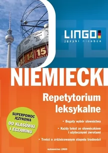 Niemiecki. Repetytorium leksykalne - E-booki - języki obce - miniaturka - grafika 1