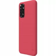 Etui i futerały do telefonów - Nillkin Etui z podstawką Super Frosted Shield do Redmi Note 11 / 11s, czerwone 6902048243064 - miniaturka - grafika 1