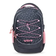 Plecaki szkolne i tornistry - Wave Boost Plecak szkolny „Dots Pinky” - miniaturka - grafika 1