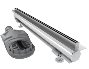 Odpływ Liniowy Senti Raggio z listwą maskującą 80X1,2X9,5-13,4 KMBV80 - Odpływy liniowe - miniaturka - grafika 1