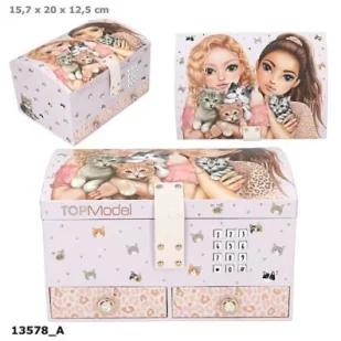 Szkatułka grająca na kod Top Model 13578A - Zabawki kreatywne - miniaturka - grafika 1