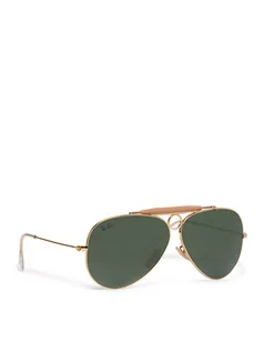 Okulary przeciwsłoneczne - Ray-Ban Okulary przeciwsłoneczne 0RB3138 W3401 Zielony - grafika 1