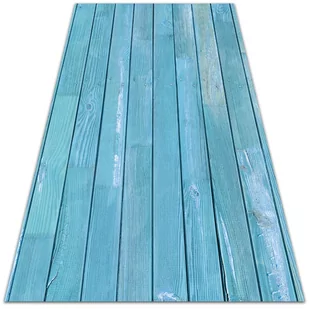 Modny dywan winylowy do domu Niebieski 120x180 cm - Dywany - miniaturka - grafika 1