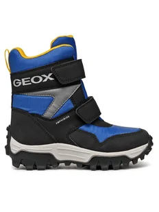 Geox Śniegowce J Himalaya Boy B Abx J46FRE 0FU50 C0042 M Niebieski - Buty dla chłopców - miniaturka - grafika 1