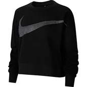 Koszulki i topy damskie - Nike Damska koszulka z długim rękawem Dy Get Fit Fc C Pp1 Sprkl czarny Black/DK SMOKE GREY XS - miniaturka - grafika 1