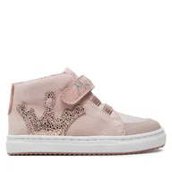 Buty dla dziewczynek - Trzewiki Garvalin 231342 S Różowy - miniaturka - grafika 1